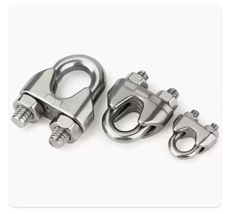 hot-dip galvanized wire rope clamp hot-dip galvanized wire rope clamp
