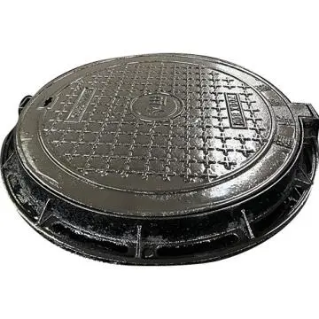 round cast iron manhole cover