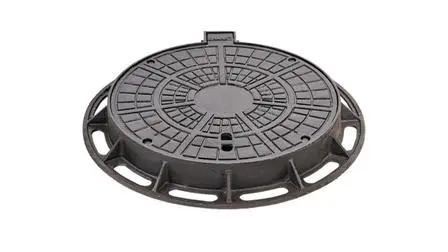 round cast iron manhole cover