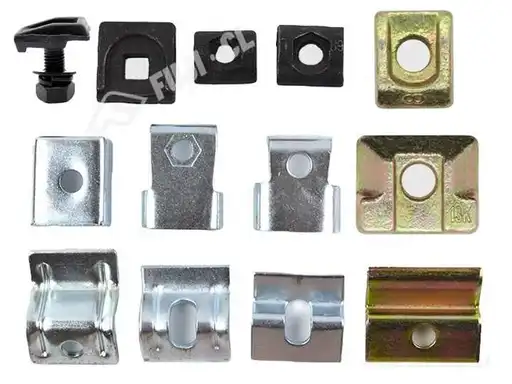 Elevator Guide Rail Clamps