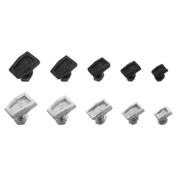 Cast Steel Elevator Guide Rail Clamps