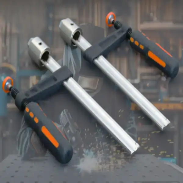 16mm Welding Table Clamp Ensures Stable Workholding for Precision Welding Jobs